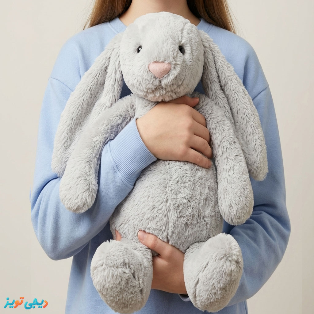 jellycat-55-gray جلی کت
