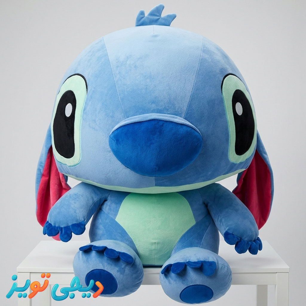 stitch-blue-140cm عروسک استیج آبی 140 سانتی متری غول پیکر